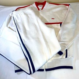 Vintage Christian Dior Monsieur 2pc Sweat Suit
